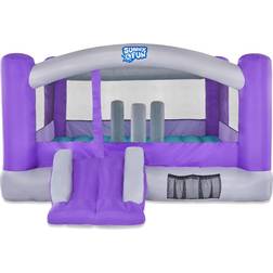 Sunny & Fun 176-in x Nylon Bounce House in Purple SFWTR939P