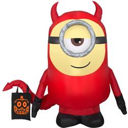 National Tree Company 42" Minion Stuart Led Inflatable Halloween Decoration