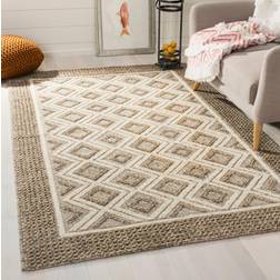 Safavieh Vermont Stratton 3 White, Brown, Beige 36x60"