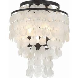 Crystorama BRI-3003 Brielle Ceiling Flush Light