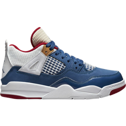 Nike Air Jordan 4 Retro PS - French Blue/White/Gym Red/Pearl White