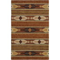 Rizzy Home Avianna Southwest Collection Blue, White, Multicolor, Gold, Brown, Green