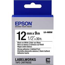 Epson LabelWorks LK-4WBW Label Maker Tape