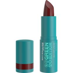 Maybelline Green Edition Butter Cream High-Pigment Bullet Lipstick Ecliptic