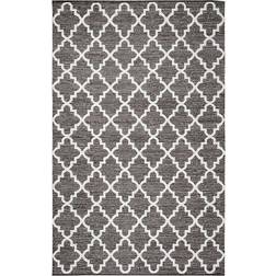 Safavieh Montauk Buckroe White, Black, Gray 60x96"