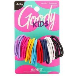 Goody Kids Ouchless Elastic Hair Tie 40 Count, Hair