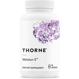 Thorne Melaton-5-5mg Melatonin Supports Circadian Rhythms, Restful Sleep 60