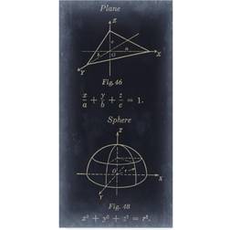 Trademark Fine Art Mathematics II 16x32 Wall Decor