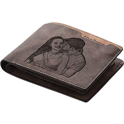 Gemszoo Personalized Photo Leather Wallet