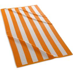 Kassatex Cabana Stripe Beach Kitchen Towel Orange