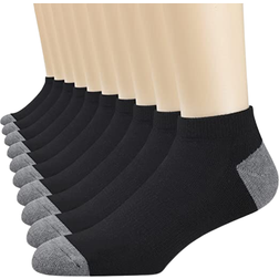 Coovan Mens Cushion Ankle Socks 10-pack