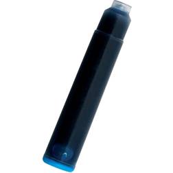 Monteverdeï¿½ Standard-Size Fountain Pen Ink Cartridge Refills, Turquoise, Pack Of 6 Refills