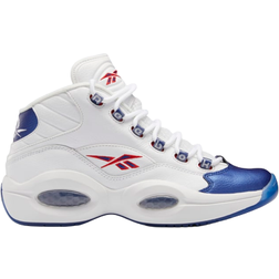 Reebok Question Mid - Ftwr White/Classic Cobalt/Clear