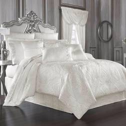 Queen Street J New York Bianco Bedspread White