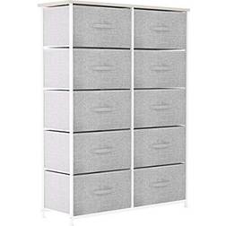 YitaHome Fabric Storage Tower Kommode 85.6x120.4cm