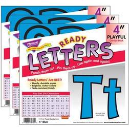 Trend Blue 4 Playful Combo Ready Letters 3 Packs