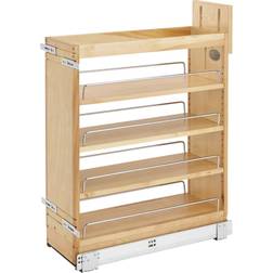 Rev-A-Shelf 448-Bcscsd-8C 448 Series 8 Pull Out Cabinet Organizer Natural Wood