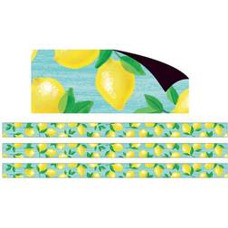 Teacher Created Resources Magnetic Straight Border, 1.5 x 72, Lemon Zest (TCR77455-3) Quill