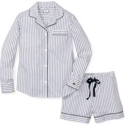 Petite Plume French Ticking Stripe Short Pajamas