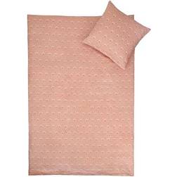 Borg Design Junior sengetøj 100x140 - Summer rosa Bomuldssatin