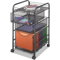 SAFCO Onyx Mesh Mobile File Cart