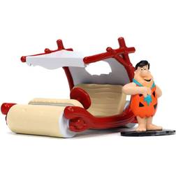 Jada Flintmobile w/ Fred Flintstone 1:32 Hollywood Ride