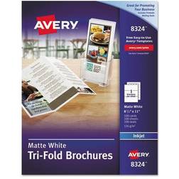 Avery Tri-Fold Brochures Two-Sided