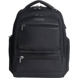 Kenneth Cole Reaction ProTec Checkpoint Friendly RFID-Blocking Laptop Backpack, Black