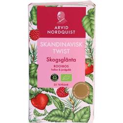 Arvid Nordquist Skogsglänta Rooibos Hallon & Jordgubb 25st