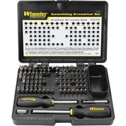 Wheeler Engineering Deluxe Gunsmithing Screwdriver Set