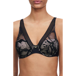 Chantelle True Lace Comfort Plunge Bra