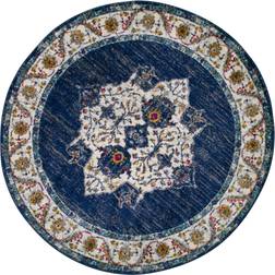Leick Home Wendlyn Vintage Medallion Boho Chic Red, Multicolor, Blue