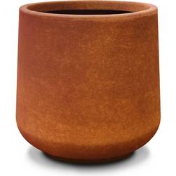 Kante 13.4 H Iron Oxide Tuliped Round Concrete, Large Pots, Containers