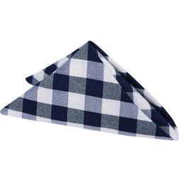 Achim Buffalo Check Dinner Décor Cloth Napkin Blue