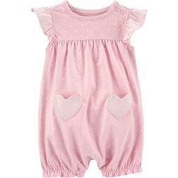 Carter's Baby Heart Snap-Up Romper