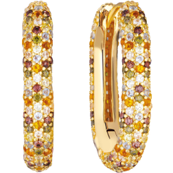 Sif Jakobs Capri Medio Earrings - Gold/Multicolour