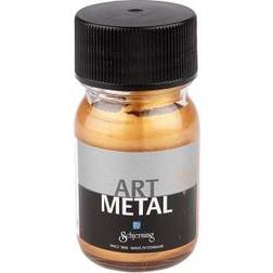 Creativ Company Craft paint metallic, medium gold, 30 ml/ 1 bottle