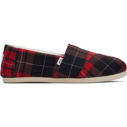 TOMS Alpargata CloudBound Tartan Print Felt B