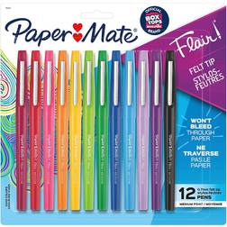 Paper Mate Flair Felt Tip Pens 0.7mm 12-pack