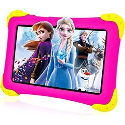 Kids Tablet 7 inch Tablet for Kids 2-15 Android 11 Go 2GB+32GB WiFi Bluetooth GMS Parental Control Mode Google Play YouTube Netflix iWawa for Boys Girls Toddler Tablet with Kid-Proof Case