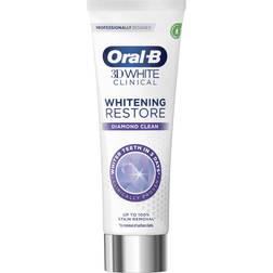 Oral-B 3D White Clinical Whitening Restore Diamond Mint Toothpaste 75ml