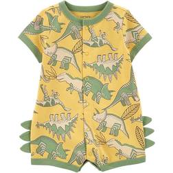 Carter's Baby Dinosaur Snap-Up Romper - Yellow (195861699453)