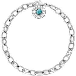 Thomas Sabo Charm Bracelet - Silver/Turquoise