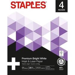 Staples 8.5' 11' Laser Paper Brightness