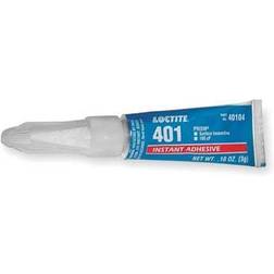 Loctite 233641 Instant Adhesive,3g Tube,Clear 401(TM)