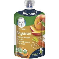 Gerber Organic 3.5 Mango Peach Carrot Coconut Water Splasher