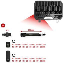 KS Tools 515.0065, Topnøglesæt, 1/2, 40 Ringschlüssel