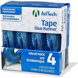 AdTech 5603 Permanent Crafter's Tape, 0.31" 315", Pack