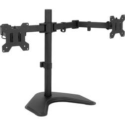 Vivo Full Motion Dual Free-Standing Desk Stand VESA Mount Double Joints