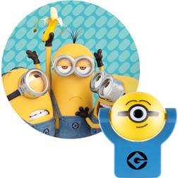 Universal 0.5-Watt Minions Projectable Plug In Sensing Integrated Night Light